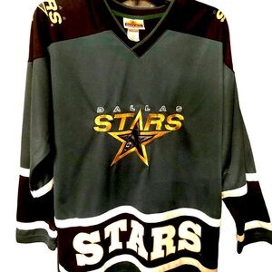 Dallas STARS Mike Modano Vintage Dallas Stars MikeHockey Jersey Youth XL/Size 18